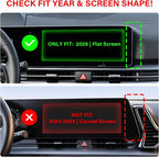 Car Phone Holder for Kia Sportage 2026 Accessories 12.3-in Screen | 2026 Kia Sportage Cell Phone Mount for Magsafe iPhone, 360° Hands-Free No Air Vent Blockage One-Hand Operation Stable Stand - Image 2