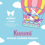 Carbella Kuromi Car Windshield Sun Shade, Official Sanrio Accordion Style Sunshade for Car Window, Cute Kawaii Car Sun Shade Windshield, Kuromi Car Accessories for Women (Neon Party) - Image 8