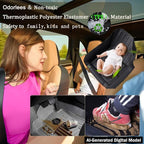 All Weather Floor Mats Floor Liner Waterproof Rug for Ford Ranger 2019-2023 | 3D Laser Precision Fit Waterproof Durable Non-slip Odorless Front Rear Full Sets Trunk Tray Carpet Liners Accessories - Image 3