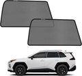 KUST Car Window Shades for 2026 Toyota RAV4 Accessories, Breathable Mesh Magnetic Window Covers, Rear Back Side Window Sun Shades UV Block Privacy Protection for Baby Camping Napping 2PCS by KUST