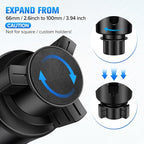 Universal 2 in 1 Car Cup Holder Expander with Adjustable Base, Fits Most Bottles - Image 5
