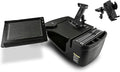 AutoExec Reach Desk Front Seat Car Desk and Portable Workstation with Tablet Mount and Phone Vent Clip, Black by AutoExec
