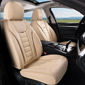 Coverado Car Seat Covers, Front Covers for Cars, Car Seat Cover Front Seats, Automotive Seat Cover, Waterproof, Leather Car Seat Cushion, Universal Interior Covers Seat Protectors for Most Cars by COVERADOAUTO