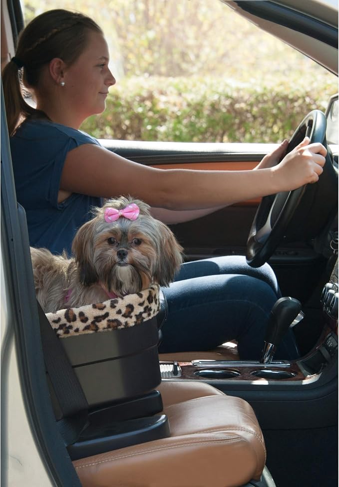 Pet Gear Booster Seat for Dogs/Cats, 16 Inch, Jaguar | Removable Washable Comfort Pillow + Liner, Safety Tethers Included, Installs in Seconds, No Tools Required - Image 2