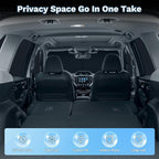 KUST Car Window Shades for Toyota Prius 2023 2024 2025 2026 Windshield Sun Shade Side Window Cover UV Block Privacy Protection Accessories for Camping Blackout Rear Back Full Set 6PCS - Image 5
