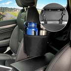 Car Cup Holder Expander for Car Seat Side, Multifunctional Hanging Storage Bag for Water Bottle Cup and Drink at Back Seat, Large Waterproof Oxford Cloth Hanging Cup Holder Organizer Tray - Image 6