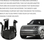 Car Cup Holder Expander, Adjustable Vehicle Energy Drink Holder Insert with Adaptive Clamping Arm Automotive Cups Holders Adapter for Car Slim Cans, Bottle Water Cups, Adhesive Drink Storage Rack - Image 5