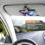 Dsycar 2 Pack Car Sunglasses Holder, 250 Anniversary American Flag Car Clip | One-Handed-Operation Easy Access Storage for Driving,Car Sun Visor Sunglasses Clip Anti-Scratch Car Sun Visor Accessories - Image 4