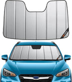Pigenius Windshield Sun Shade for Subaru Crosstrek 2018-2023, Impreza 2017-2023. with Eyesight Driver Assist - Safeguard by Pigenius