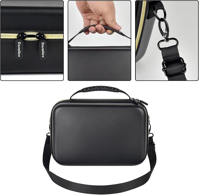 Barber Case for Hair Clippers, for Wahl, for Ufree and for Andis, Case Only | Trimmer Tools Storage Organizer, Easy-Clean PU Interior, for Barbers/Stylists/Pet Groomers, Travel/Home/Salon Use, Black - Image 6