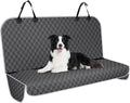 Waterproof Dog Backseat Cover for Cars, Non-Slip Pet Seat Protector,M-Grey by NECKORY