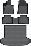 Auxko Floor Mats Cargo Liner for Kia Sportage Hybrid 2023-2025 (Not PHEV) | All Weather,All Season,Odorless,Anti Slip,Rain&Salt Resistant,TPE Material,Black,Accessories by AUXKO