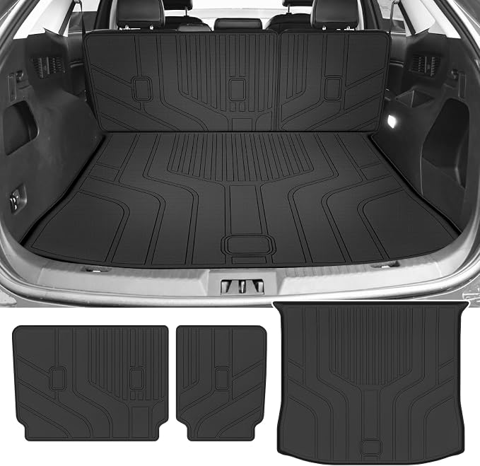 Cartist Cargo Mat Compatible with Ford Edge 2015-2024 Accessories Cargo Liner TPE All Weather Anti-Slip Odorless - Image 2
