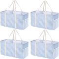 Lifewit Extra Large Tote Bag, Reusable Grocery Bags with Metal Wire Frame and Handles by Lifewit