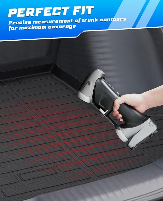 Sunsdrew Trunk Cargo Liner for Honda HR-V 2023-2026 (Included Hybrid), Rear Cargo Mat Trunk Mat for HRV Accessories All Weather Protection TPE Rubber Raised Edge - Image 6