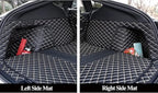 Worth-Mat Cargo Liner Compatible with 2022-2024 Infiniti QX60 2+3+2 Seater Trunk Mat + Backrest Mat +High Side Panel Custom Fit-Brown - Image 4