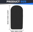 ZIMABLUE 1PC Waterproof Towel Car Seat Cover - 525g Heavy Duty 3-Layer Microfiber Sweat Protector for Bucket Seats - Non-Slip Machine Washable Universal Fit for Gym, Yoga, Beach, Pets & Outdoors-Black - Image 5