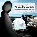 TTX LIGHTING Custom Fit Seat Covers for Hyundai Tucson 2022 2023 2024 Hybrid -Faux Leather Full Set Compatible Airbag Car Seat Protector Black（Just for Hybrid ONLY - Image 6