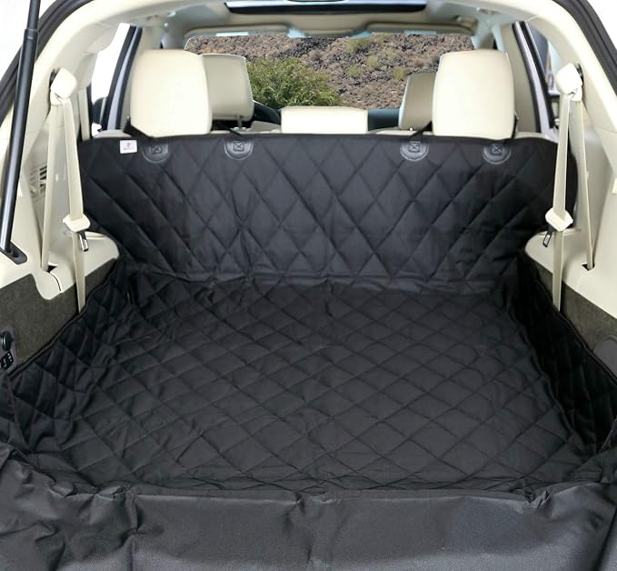4Knines Heavy-Duty SUV Cargo Liner for Dogs, Black XL by 4Knines
