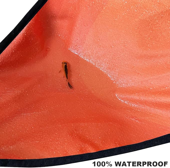 Car Seat Covers 2pcs Waterproof Towel Car Seat Cover Universal Fit for Most Trucks SUV Fitness Athletes Pets Gym and Water Sport，(Orange) - Image 3