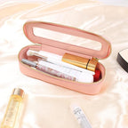 Travel Clear Makeup Bag Set, TSA Approved Cosmetic Bag Case with Zipper Portable Makeup Pouch Toiletry Bag Traveling Cosmetic Organizer Storage Bag Car Organizer Car Essentials - Image 6