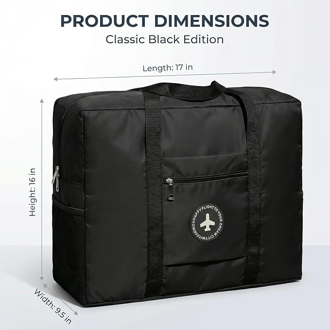 Backless Booster Seat Travel Bag, Black | Booster Seat Cover, For Airport, For Airplane Travel - Image 4