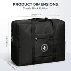 Backless Booster Seat Travel Bag, Black | Booster Seat Cover, For Airport, For Airplane Travel - Image 4