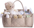 CEI-CEI Baby Diaper Caddy Organizer with Handle, Large Portable Nursery Storage Basket for Newborn Essentials, Changing Table and Car Organizer, Gift for Baby Shower by CEI-CEI