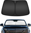 ARISMOTOR Windshield Sun Shade for Cadillac Escalade IQ IQL 2025-2026 2027 | Custom Fit, Foldable Front Window Sunshade Sun Visor Protector, Block UV Rays, Keep Car Cooler by ARISMOTOR