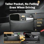 MARCHFA Car Seat Side Pocket Organizer Car Pocket Pouch for Seat, Door, Console, Car Seat Gap Filler Organizer Multifunctional Car Organizer Accessories for Phone Sunglasses Keys Cards (Small) - Image 7