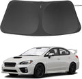 Windshield Sun Shade for 2008-2015 Subaru Impreza WRX/WRX STI | Full covered for windshield, Foldable & Durable, Block UV Rays, Reduce Heat, Easy to install, Keep Car Cooler by LHFLIVE