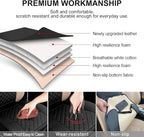 BEITK 2 Pack Leather Front Car Seat Covers with Side Wrap Black | PU Leather, Waterproof, Scratch-resistant, Universal Fit for Cars Trucks SUV, Easy to Install - Image 3