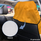 Horeset Coconut Tree Beach Towel Car Seat Cover Sweat Proof Automotive Seat Protector Universal Fit for Car Seat, Yoga, Travel, Multi-Use for SUV Truck Sedan - Image 7