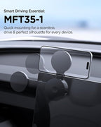 Spigen Magnetic Magsafe Car Mount [Extendable Arms] Car Phone Mount with 360° Rotation, Strong Magnetic Hold for iPhone 17 16 15 14 13 12 PixelSnap Pixel 10 Pro XL Fold - Dashboard - Image 2