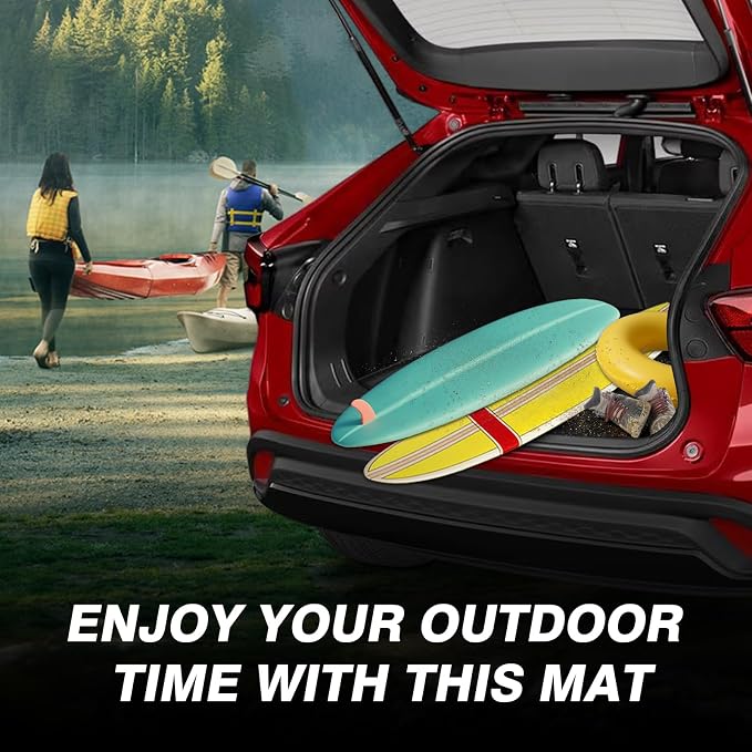 Powerty Trunk Mat for Chevrolet/Chevy Trax 2024-2026, All Weather TPE Cargo Mat Liner for Trax Rear Trunk - Image 8
