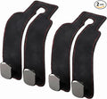 2 Pack Black Headrest Hooks for Car, Heavy Duty Purse Hook Holder Universal Vehicle Storage Organizer for Purses Bags Accessories by Unknown