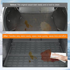 powoq Cargo Mat & Backrest Mats Compatible with 2023-2025 Mazda CX-5 | Cargo Liner Seat Back Protector TPE All Weather Replacement for Mazda CX-5 2023-2025 Accessories (Trunk Mat+Backrest Mats) - Image 3