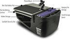 AutoExec GripMaster Car Desk for Your Vehicle Workstation and Mobile Office, Grey with Phone Mount | Vehicle Workstation, Mobile Office - Image 3