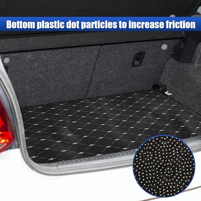 Car Trunk Cargo Liner, 38"×29" Scratch-Resistant Car Floor Mat, Washable Auto Trunk Protective Mat, Fashionable Vehicle Interior Decoration Accessories for SUVs, Trucks (Style3) - Image 4