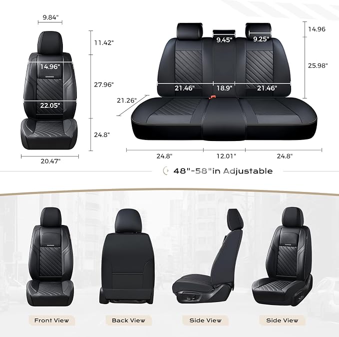 Coverado Car Seat Covers Front Set - Image 4