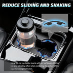 6PCS Upgraded Silicone Car Cup Holder Insert with Arc Leaf Design,Soft Cupholder Insert for Car to Reduce Cup Sliding & Shaking,Large Adhesive Backing Cups Holder Inserts for Cars - Image 3