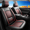 Fit for CH-R Car Seat Covers Compatible with Toyota CHR 2018-2022 - Waterproof Breathable Leather Automotive Seat Cushions Protector, Airbag Compatible,Only 2 Front seat Covers(Redline) by Unknown