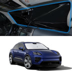 Windshield Sun Shade Umbrella for 2014-2026 Porsche Ma-can | Full covered for windshield, Block UV Rays, Heat Reduction, Easy to install, Durable & Fold Up Small by YYCKE