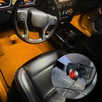 Car LED Strip Light, Interior Car Lights, 12V 24 LED Auto Atmosphere Lamps with Cigarette Lighter, Auto Lamp Ambient Night Light Strip Lighting Kit for Vehicles (Cigarette Lighter/Yellow) - Image 4
