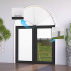 Myshade Arch Window Shades Half Circle Light Filtering Cellular Shades Cordless No Drill Blinds for Windows Half Moon Honeycomb Fabric No Tools Shades Easy Install (1PCS White 36" W X 18" H) - Image 7