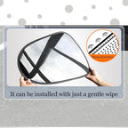 Car Window Sunshade Privacy Curtains, Car Side Window Sunshade Shade for Car Windows, 100% Light Blocking, for Breastfeeding, Napping, Changing, Camping, Side Window Baby Shade, 4 PCS - Image 5