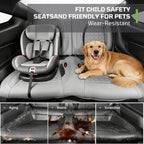 Custom Leather Car Seat Covers for Ford Mustang 2015-2023 Coupe, Gray | Full Coverage Waterproof Car Seat Protector,Front & Rear Full Set,Split Backrest Compatible,Wear-Resistant,Airbag Compatible - Image 6