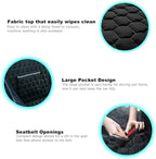 Meginc Dog Seat Covers for Back Seat, Dog Car Seat for Tesla Model 3, 100% Waterproof Pet Seat Cover Protects from Scratches, Scuffs, Hammock for Tesla with Mesh Window & Headrest Protection - Image 5