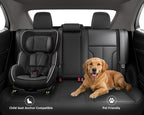 redblue Custom Fit Toyota Corolla Seat Covers for 2014-2019 L/LE/LE Eco | Black leather Seat Covers Full Set, Fit 2014 2015 2016 2017 2018 2019 Corolla L LE LE Eco, Front and Rear Car Seat Cover - Image 7