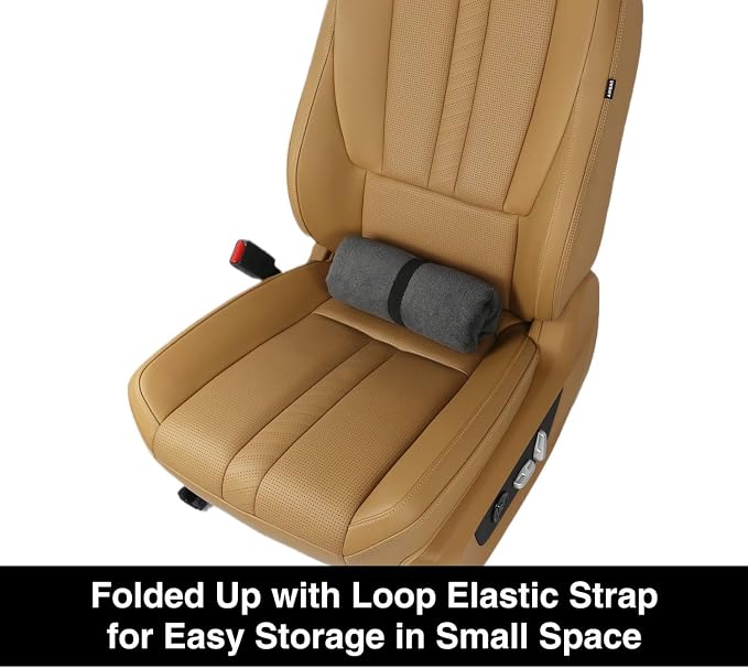 Waterproof Towel Car Seat Cover, Sweatproof Non-Slip Seat Protector, Universal Fit for Front Bucket or Rear Bench Seat of Cars, SUVs, Vans, Trucks, Compatible with Airbags and Armrests (Gray, 2 Pack) - Image 6